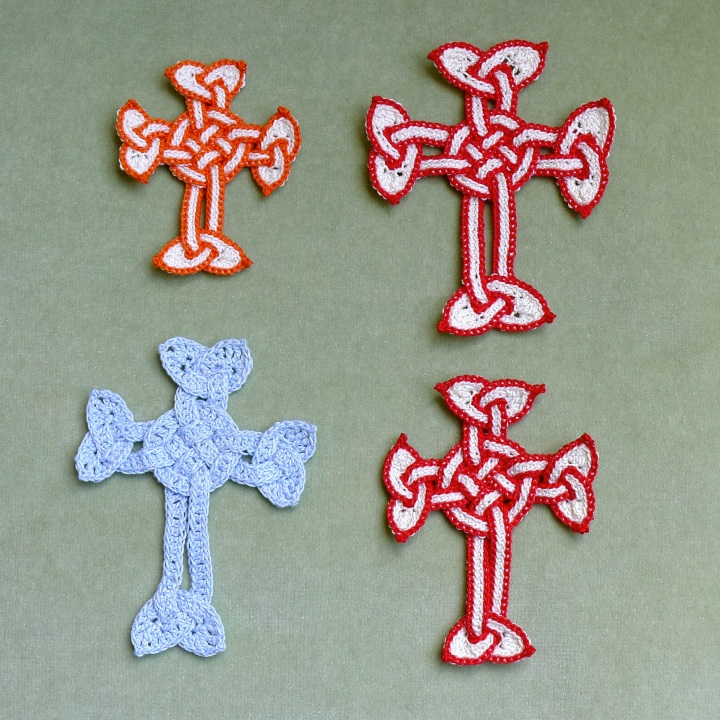 New Celtic cross all three attempts with original